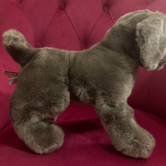 Douglas Cassie Weimaraner 16" Plush Cuddle Toy - Picture 3 of 3
